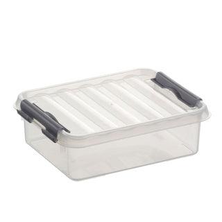 Sunware q-line opbergbox 1l transparant