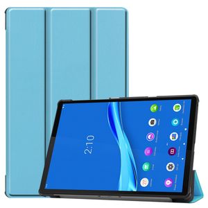 3-Vouw sleepcover hoes - Lenovo Tab M10 FHD Plus (x606F) - Lichtblauw