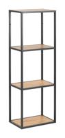 Bendt Hangend Wandrek 'Holger' Eiken en metaal, 108 x 37cm