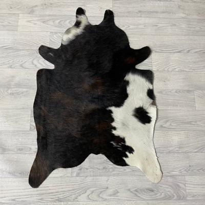 Kleine koeienhuid bruin wit zwart (Normandiër) 90x60cm