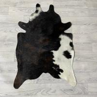 Kleine koeienhuid bruin wit zwart (Normandiër) 90x60cm
