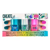 Create It! Beauty Nagellak Glitter, 3st. - thumbnail