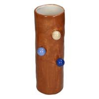 Vaas Kenji Rood 25 cm hoog
