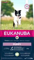 Eukanuba Dog - Puppy/Junior small/medium Lam & Rijst 2,5kg Eukanuba Dog - Puppy/Junior small/medium Lam & Rijst 2,5kg