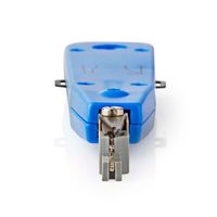 Nedis Pullers and Extractors | Geschikt voor: Alle Telecombedrading / LSA-Ponsgereedschap / LSA-Strips | Blauw - CCGB89555BU