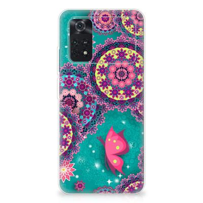 Xiaomi Poco M4 Pro 4G | Hoesje maken | Cirkels en Vlinders
