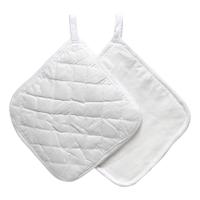 Creativ Company Pannenlappen wit 20x20cm, 1 paar