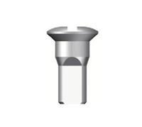 Sapim spaaknippel 13G rond 14,5mm zilver (100st)