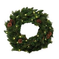 Northern kunstkerstkrans led dia. 60 cm kerstversiering kerstboom - Holiday tree