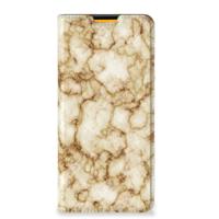 Samsung Galaxy M52 | Standcase | Marmer Goud