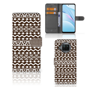 Xiaomi Mi 10T Lite Telefoon Hoesje Aztec Brown