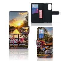 Huawei P40 | Flip Cover | Amsterdamse Grachten