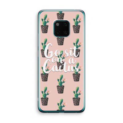 Cactus quote: Huawei Mate 20 Pro Transparant Hoesje