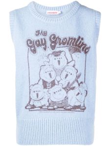 Charles Jeffrey Loverboy débardeur Cute Gromlin - Bleu