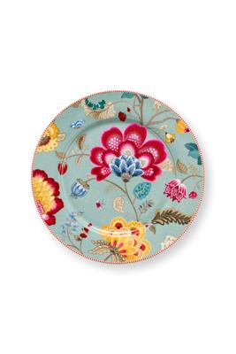 Pip Studio Onderbord Blooming Tales Fantasy Blauw 32cm