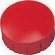 MAUL magneet Solid, 15 mm, trekkracht 150 gr, doos van 10 stuks, rood