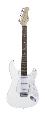 DIMAVERY ST-203 Electric Guitar, white