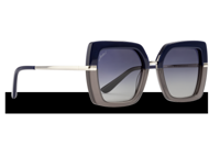 Jackie L ZO-0261B Marseille blauw acetaat degradé