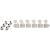 Fender ClassicGear Tuning Machines stemmechaniek (6 stuks)