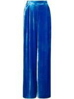 Proenza Schouler pantalon ample en velours - Bleu - thumbnail