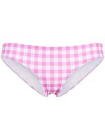 EPHEMERA bas de bikini à motif tartan - Rose