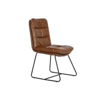 Keukenstoel Home ESPRIT Synthetisch Leer Metaal 71 x 49 x 90 cm