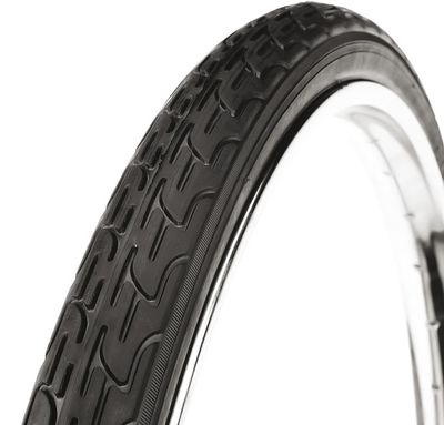 Deli tire buitenband 24 inch 24x1 3/8 37-540 zwart reflectie