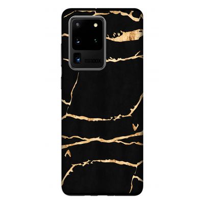 Gouden marmer: Samsung Galaxy S20 Ultra Tough Case