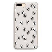 Miauw: iPhone 7 Plus Transparant Hoesje