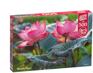 Pink Lotus Flowers Puzzel 500 Stukjes