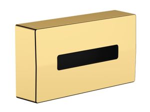 Hansgrohe AddStoris box voor make-up doekjes goud gepolijst