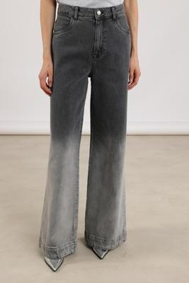 Nukus Abby Pants Denim Nkf09050 Loose Fit 299 Grey Denim