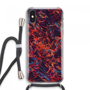 Lucifer: iPhone XS Max Transparant Hoesje met koord
