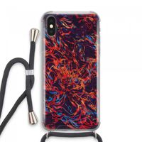 Lucifer: iPhone XS Max Transparant Hoesje met koord