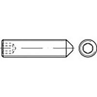 TOOLCRAFT TO-6857364 Draadpen M16 20 mm RVS V4A A4 10 stuk(s)