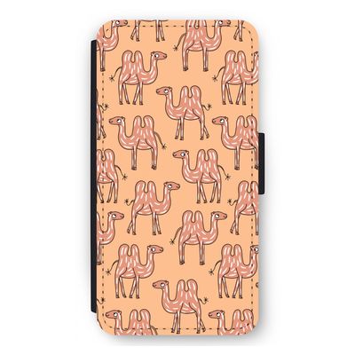 Kameel: iPhone 11 Pro Max Flip Hoesje