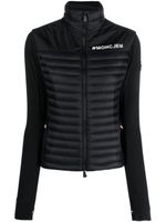 Moncler Grenoble veste zippée à design matelassé - Noir