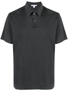 James Perse polo en daim - Gris