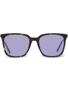 MCM lunettes de soleil 714SA à monture rectangulaire - Marron