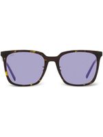 MCM lunettes de soleil 714SA à monture rectangulaire - Marron