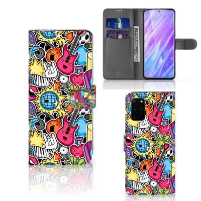 Samsung Galaxy S20 Plus | Wallet Case | met Pasjes | Punk Rock