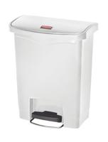Pedaalemmer rubbermaid slim jim step on 30l wit
