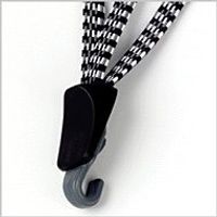 Widek triobinder 26 - 28 inch met rvs haak zwart-wit 62 cm 153008 - thumbnail