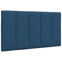 Hoofdbordkussen "Hanko" 80 cm stof blauw