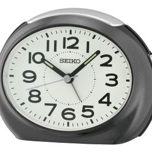 Seiko QHE193K Wekker Kunststof zwart-wit 8,8 x 11,2 x 6,8 cm