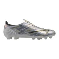 Mizuno Alpha II Pro Gras Voetbalschoenen (FG) Zilver Grijs Goud Mizuno Alpha II Pro Gras Voetbalschoenen (FG) Zilver Grijs Goud