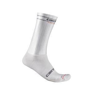 Castelli fast feet 3 sock wit unisex S/M