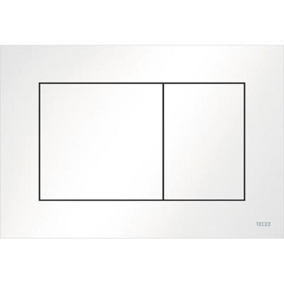 Bedieningsplaat TECE Now | Dualflush | 2 knops | Wit