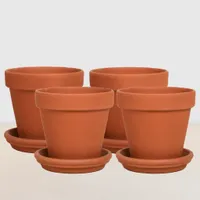 Barcelona - Terracotta potten (4 stuks)
