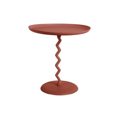 Bijzettafel Zig Zag Medium Rood